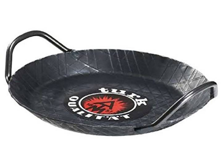 turk Servierpfanne 40 cm mit zwei Griffen SCHMIEDEEISERN Serie 659 (H.Nr. 65940)