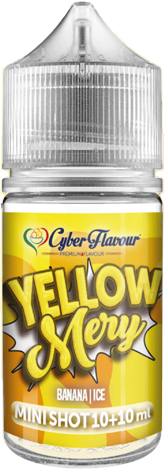 Cyber Flavour Yellow Mery Aroma Mini Shot 10ml Banana Ghiaccio