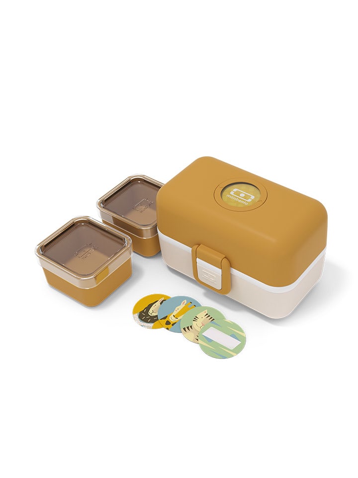 Monbento Lunchbox "Safari" in Senf - onesize