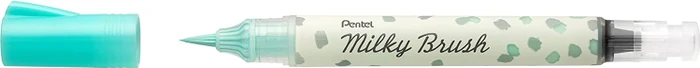 Pentel Milky Brush XGFH-PDX Brush-Pen grün, 1 St.