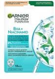 Garnier PureActive BHA + Niacinamid Masque Tissu Anti Imperfections 23 ML - Sachet 1 masque en tissu