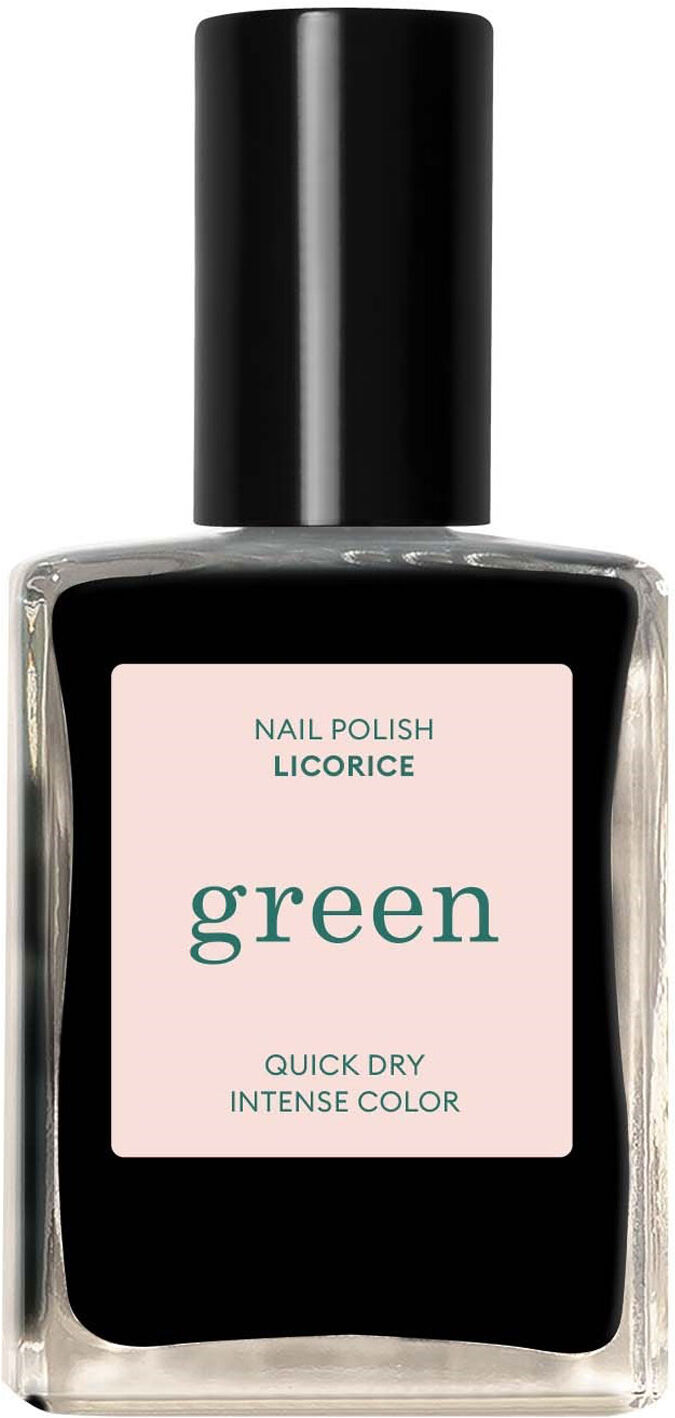 MANUCURIST Green Nail Polish Licorice 15ml