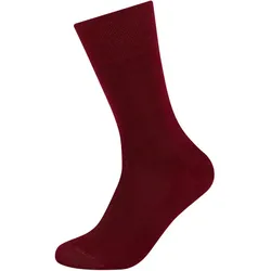 camano Soft Baumwoll Crew Socken Herren 3877 - syrah 41-46