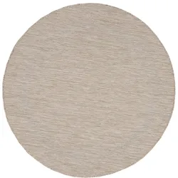 Flachwebeteppich Relax Beige Ø ca. 160cm