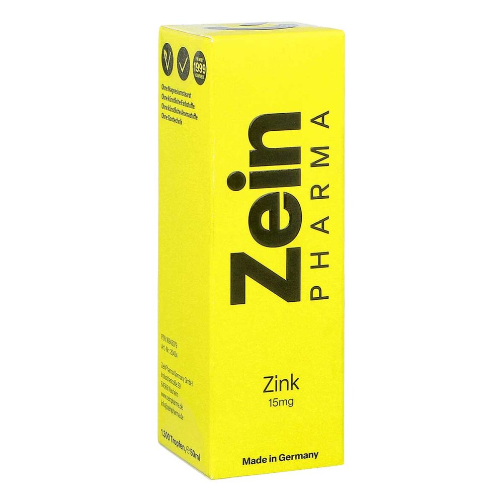 ZeinPharma Germany GmbH Zink 15mg von ZEINpharma 16945079