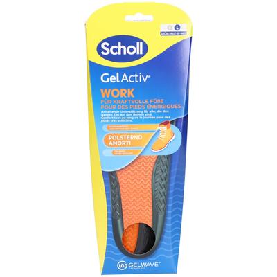 Scholl GelActiv Einlegesohlen Work men 2 St