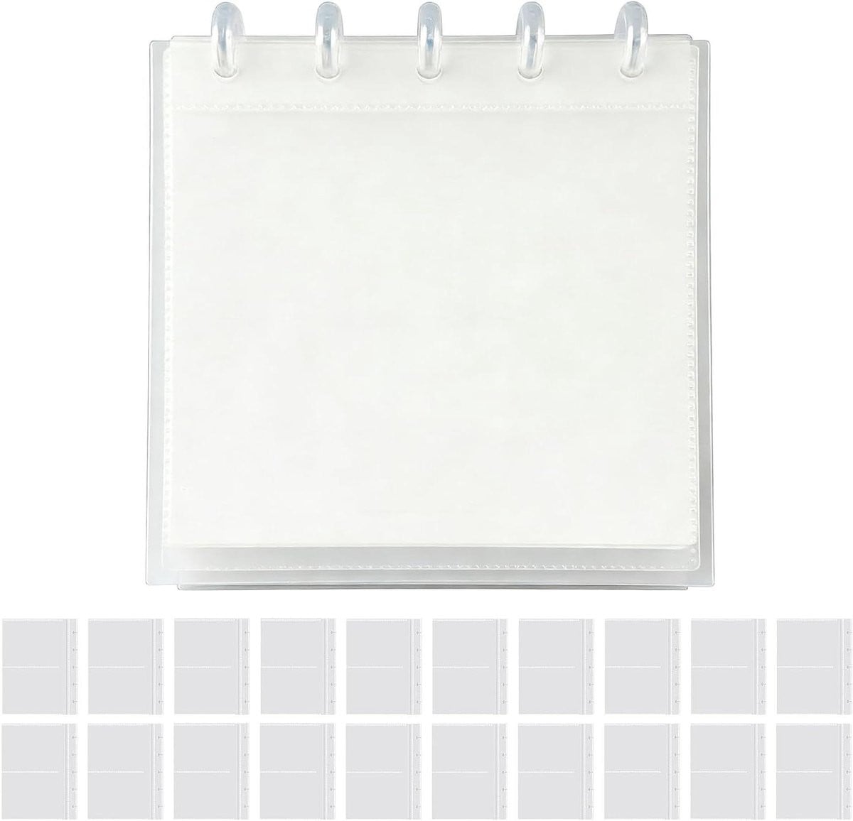 Bureau Kalender Fotoalbum met Verticale Standaard - 148 x 13 cm