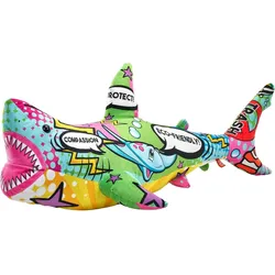 Wild Republic 27348 - Jumbo Plüschtier - Hai (80cm)