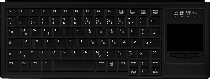 Active Key IndustrialKey AK-4400-G - Tastatur - USB - US - Schwarz (AK-4400-GU-B/US)