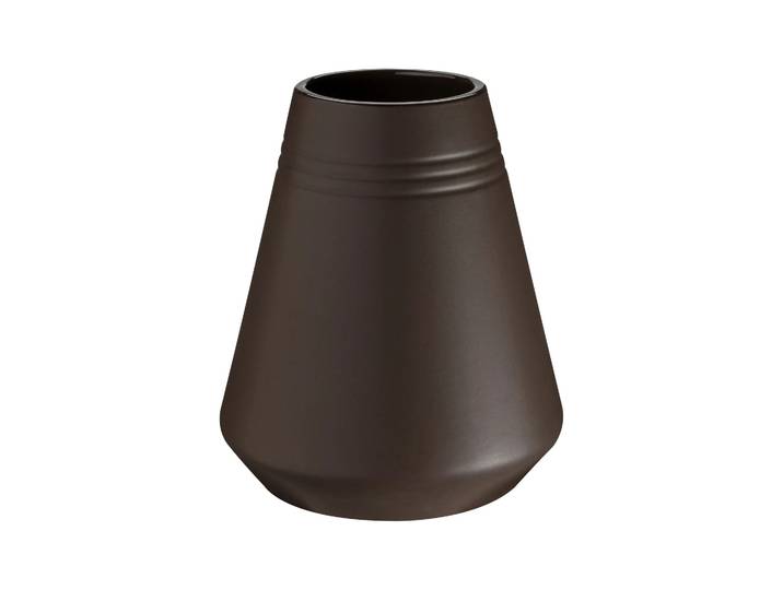 NJRD Vase Lines 18 cm Marron