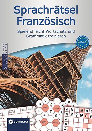 Marie Frey - Compact Sprachrätsel Französisch - Niveau A1 & A2: Französisch-Rätsel zu Wortschatz und Grammatik - Preis vom 19.10.2026 19:33:35 h