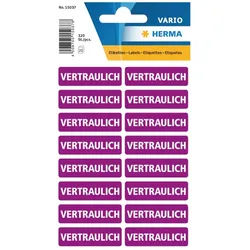 Herma, Etiketten, Hinweisetiketten 15037 Vertraulich