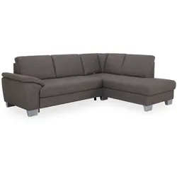 Polsterecke Elastoform ARIANA (BB 248x194 cm) - braun - BB 248x194 cm