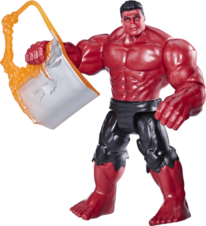 Zuru Marvel Avengers Epic Hero Series Captain America: Brave New World Red Hulk 4-Inch-Scale Action Figure for Kids