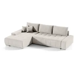ECKSOFA Jonas 4 Sitzplätze Cremeweiß