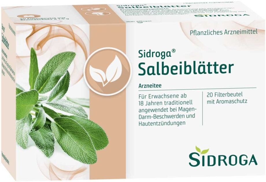 SIDROGA Salbeiblätter 20X1.5g