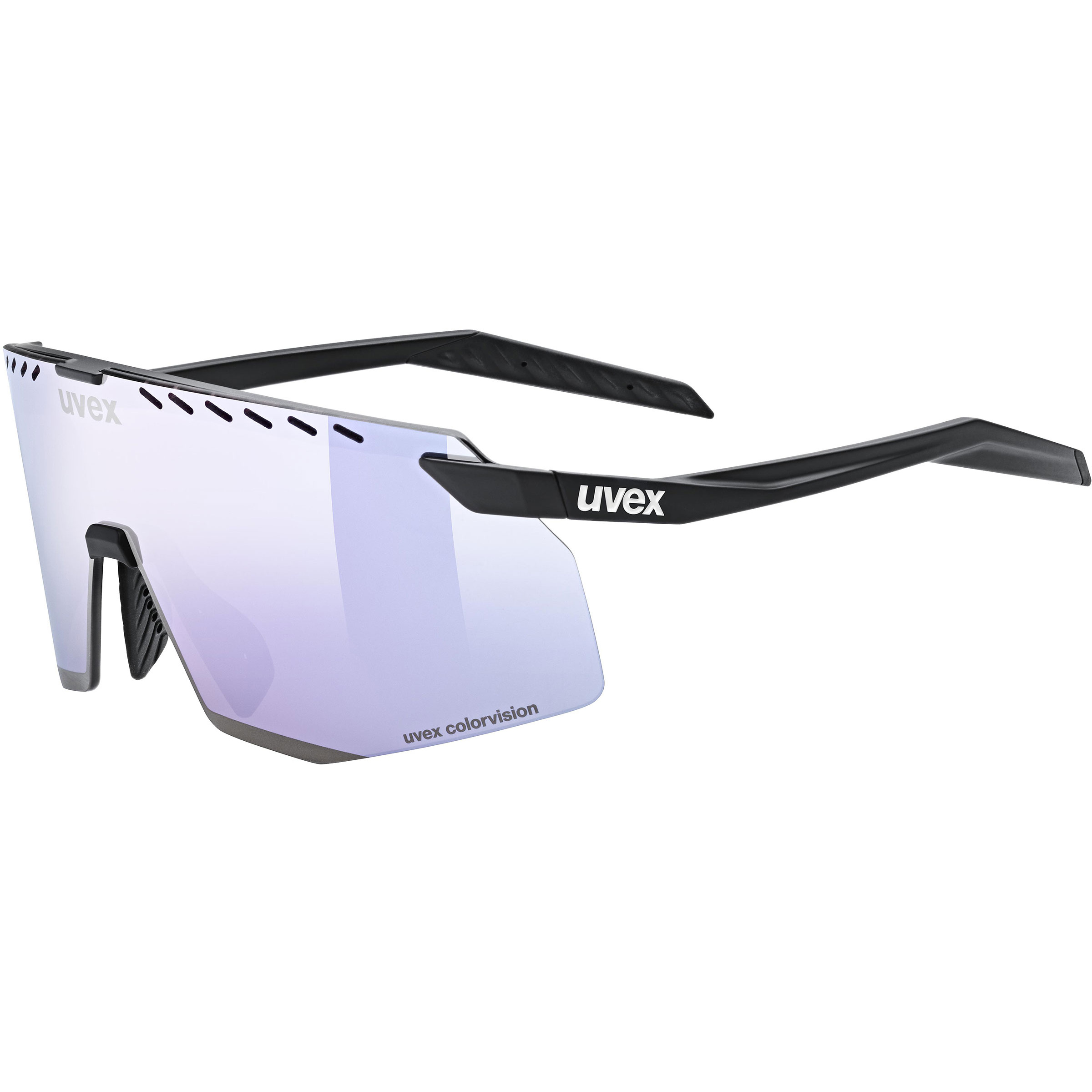 Uvex Pace Stage CV 3 Sportbrille Sportbrillen & Sportsonnenbrillen schwarz Gravel | Rennrad
