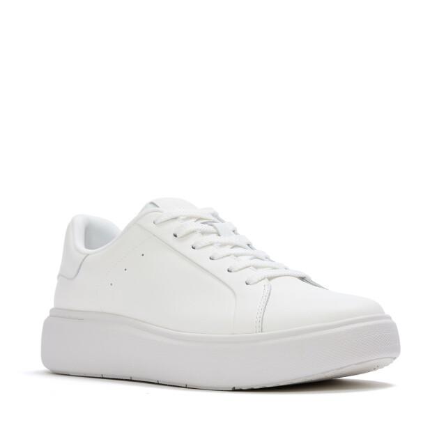 FitFlop Rtg leather lace up trainers