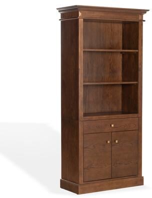 "SAFAVIEH Couture Francesco 36-Inch Wood Bookshelf - 36"" W x 17"" D x 76"" H"