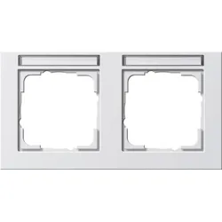 Gira Abdeckrahmen 2f. rws 109229