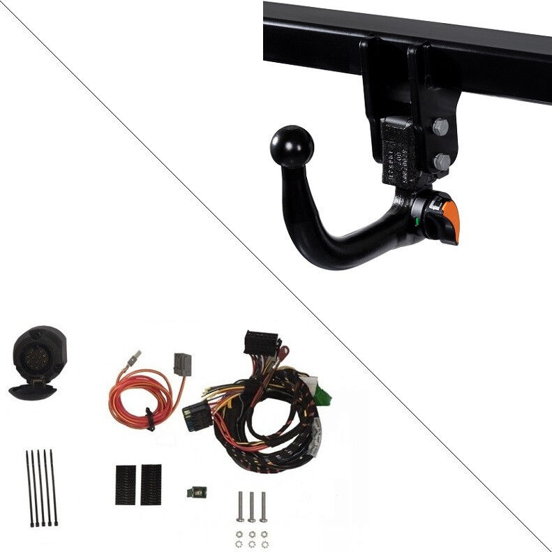 Attelage Mini F60 Countryman porte-vélos uniquement (10/2016-10/2023) RDSOV + Faisceau spécifique 13 broches Trail-Tec