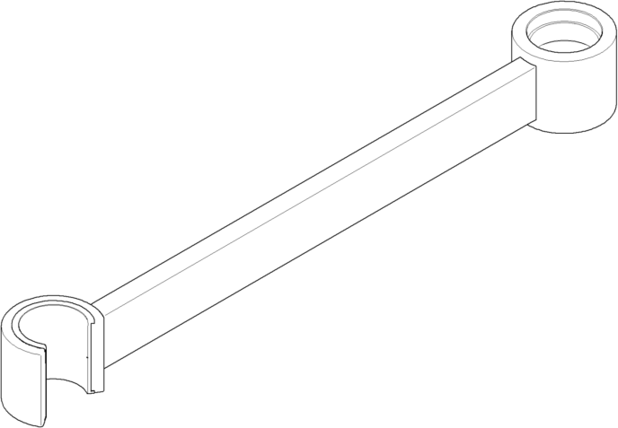 Dornbracht Halter 04172002900-00 chrom