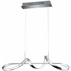 Reality Pendelleuchte Perugia Metall Silber Chrom