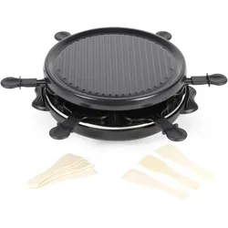 Giles & Posner EK4511GV2VDE Tisch-Raclette-Grill, Racletteofen, Schwarz