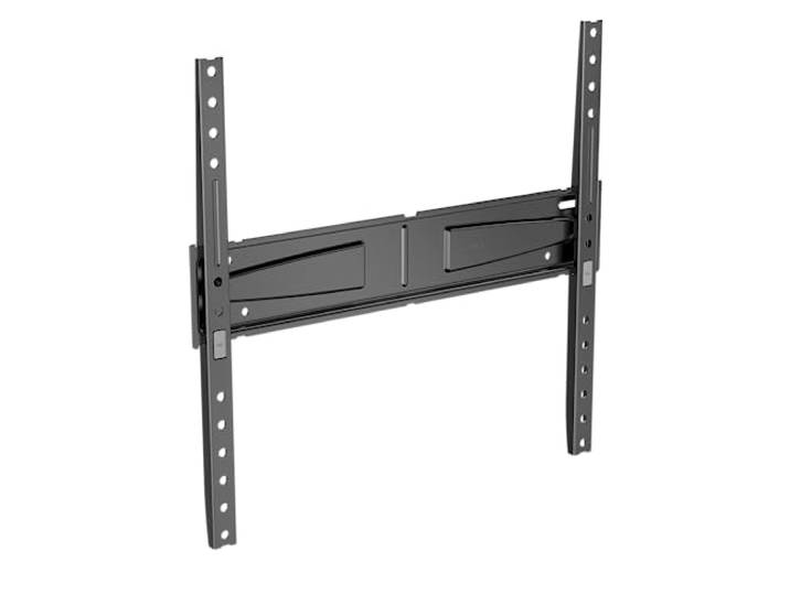 Meliconi FLATSTYLE FS400\, Support Mural TV Fixe Support TV pour Écrans Plats de 40\ à 65\ \, VESA 200 300 400\, Charge 50 kg\, Chevilles Fischer\, Made in Italy\, Noir