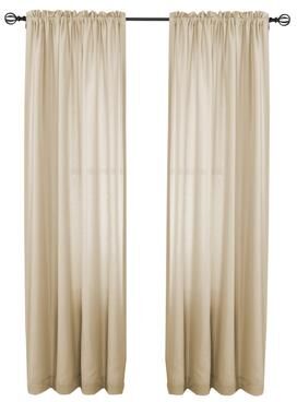 ThermaLogic ThermaVoile Rhapsody Lined Rod Pocket Curtain Panel