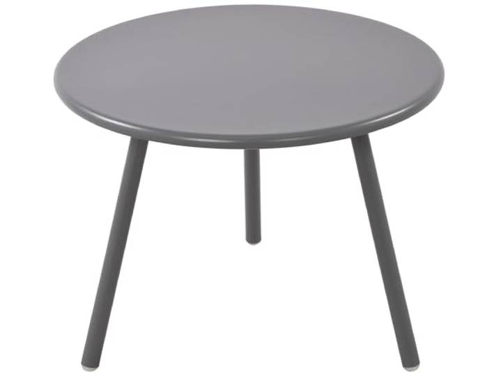 CLP Loungetisch rund Outdoor UV-beständig rund Farbe:dunkelgrau