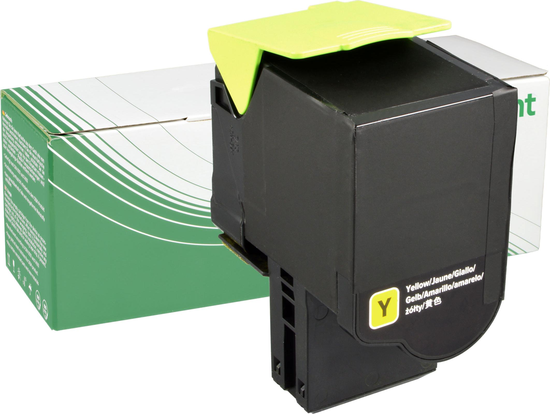 Toner kompatibel zu Lexmark 78C2UY0 Yellow CX 625 de CX 625 adhs CX 625 adhe CX 625 ade CX 622 ade
