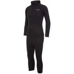 MGA, Jungen, Funktionsshirt, Unterwäsche Viking Arctis Kids Set Set (128, 140), Schwarz