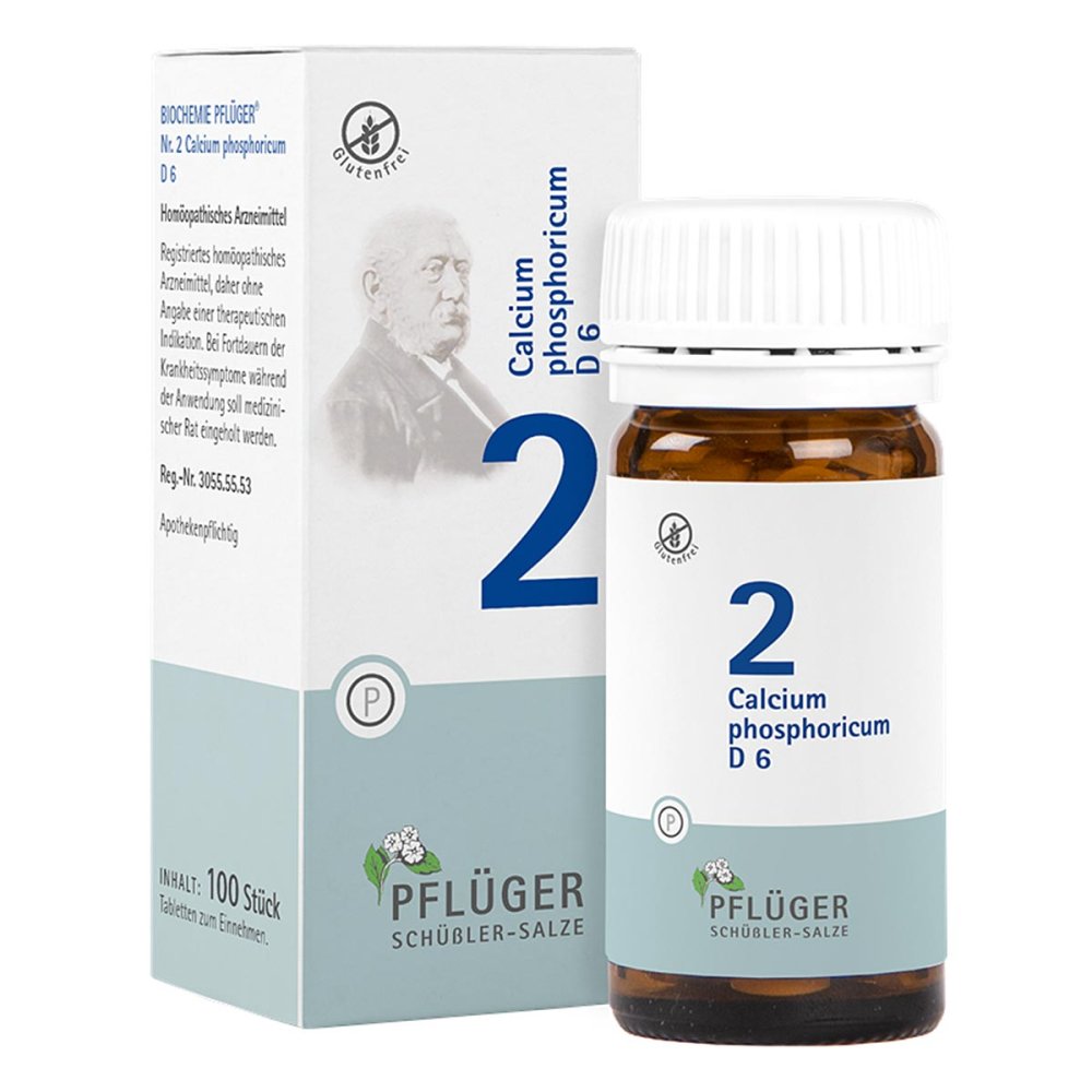 Homöopathisches Laboratorium Alexander Pflüger Gmb Biochemie Pflüger 2 Calcium phosphoricum D6 Tabletten 06318772