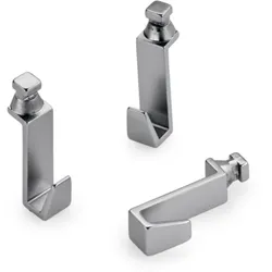 Naber Haken-Set Alto, edelstahlfarbig 8044103