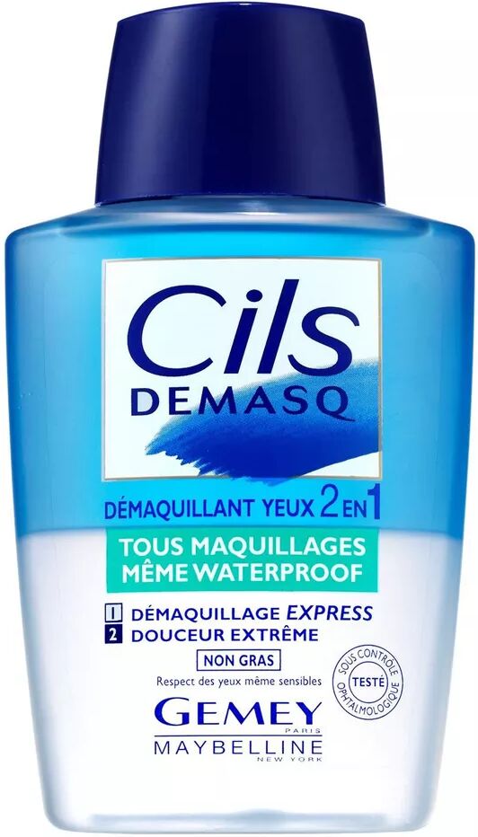 Maybelline - Cils Demasq Make-up Remove Lotion Bi-Phase, 125 ml