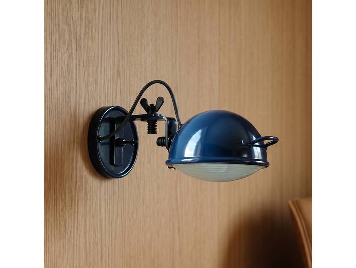 Aluminor Wandleuchte Jeep, blau, für Wohn- / Esszimmer, Metall, Design