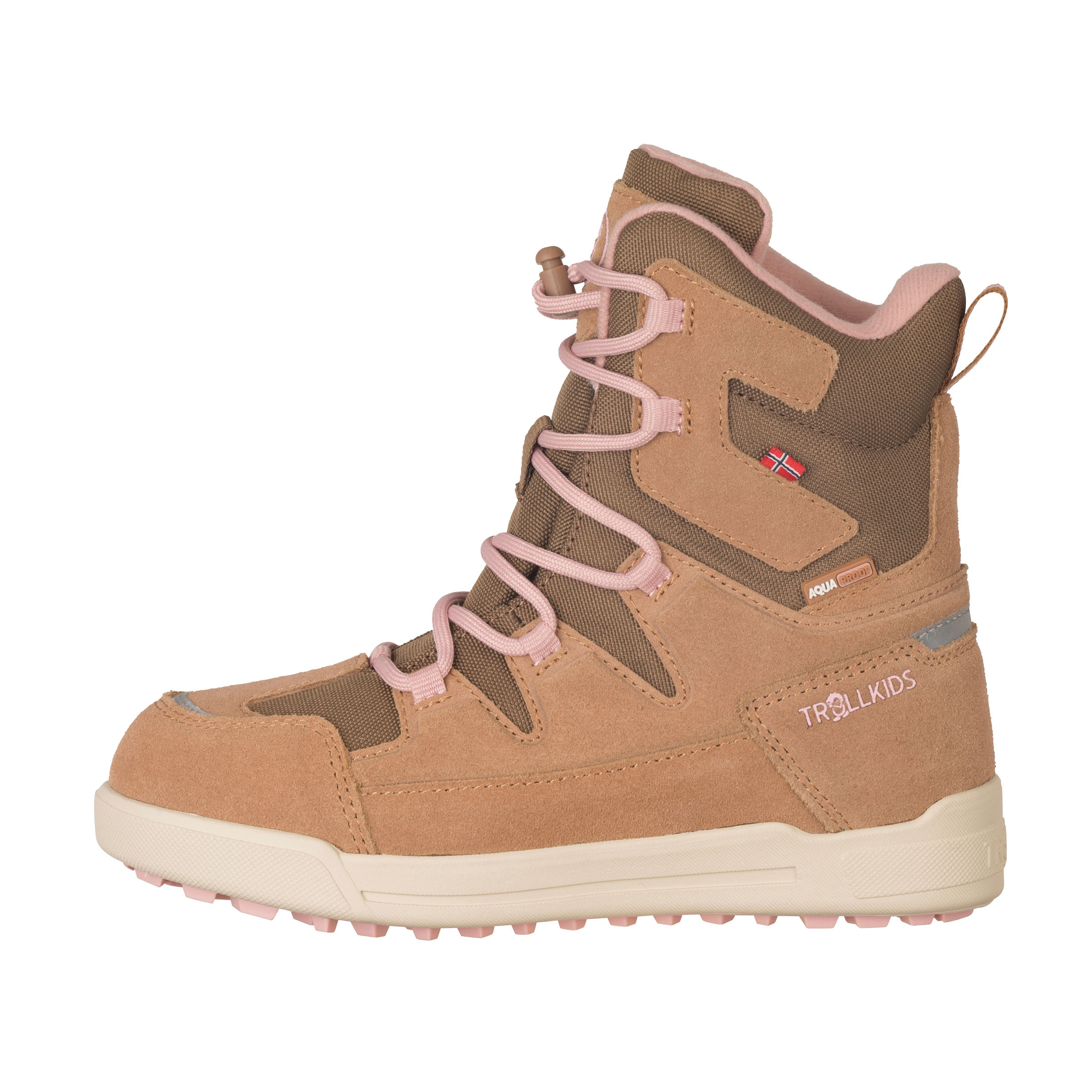 Trollkids Finnmark Winter Kinder Winterschuhe & Winterstiefel braun Größe 29 Trekking Widerstandsfähig