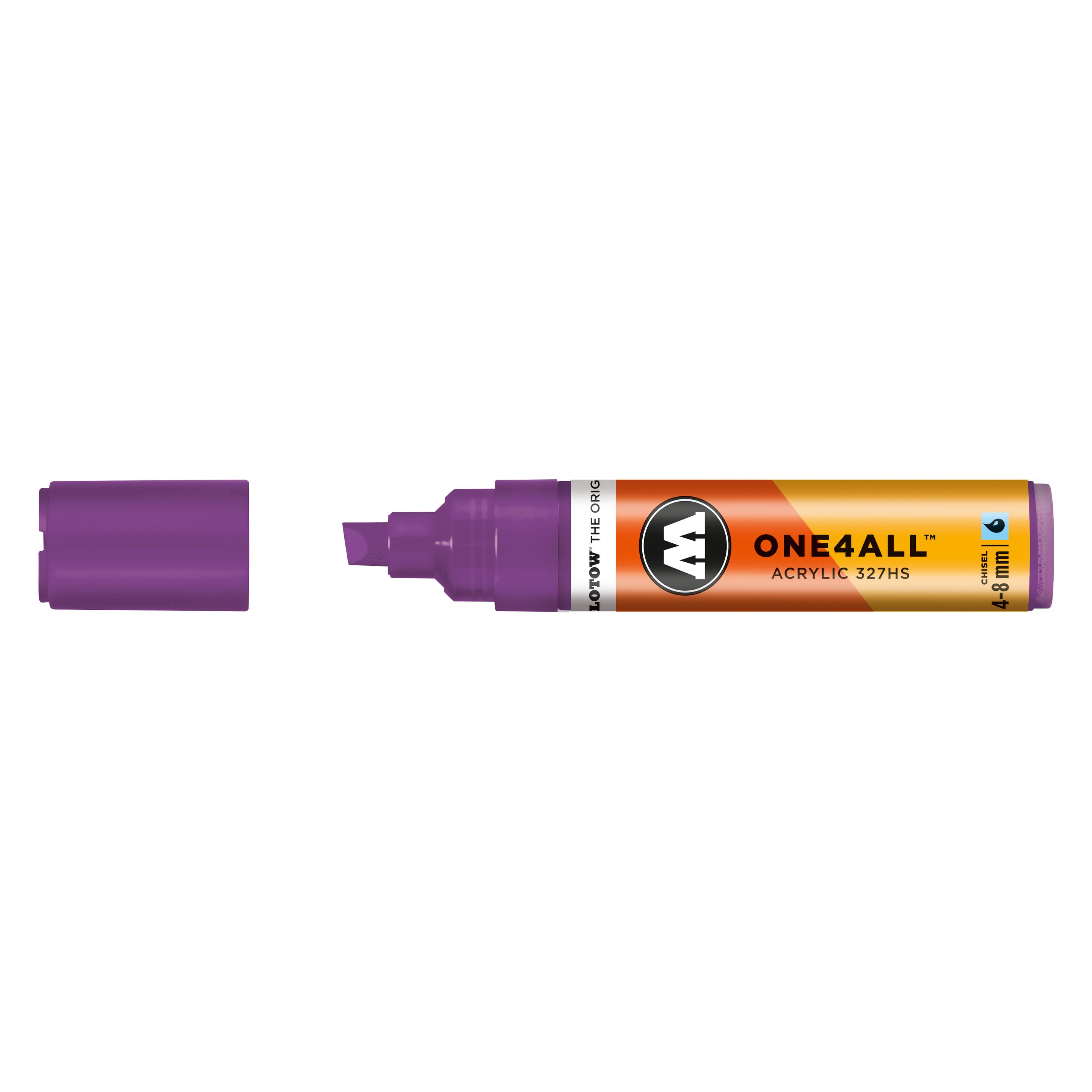 Molotow Permanentmarker ONE4ALL 327 HS nachfüllbar 4-8 mm johannisbeere (1x) (MO327560)