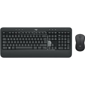 Logitech Tastatur Wireless Combo MK540 Advanced, mit Funkmaus und Handballenauflage, Unifying