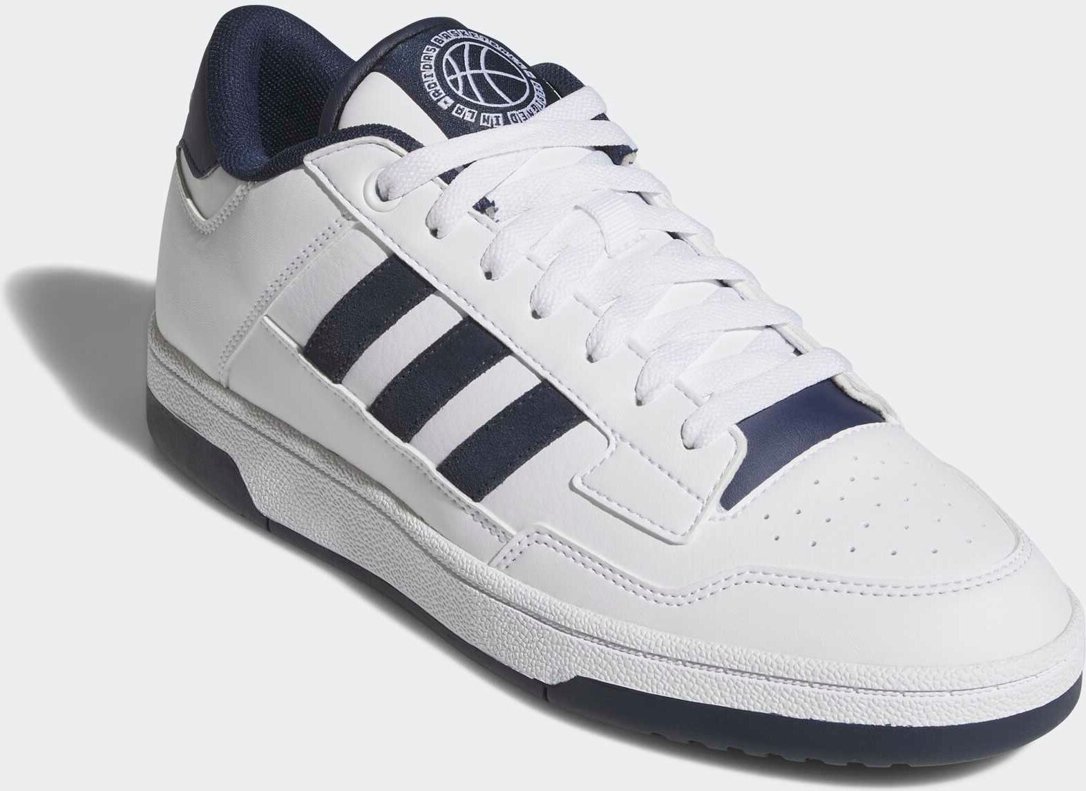 Sneaker ADIDAS SPORTSWEAR "RAPID COURT LOW", Herren, Gr. 41, weiß (cloud weiß, supplier colour, supplier colour), Synthetik, Schuhe Sneaker