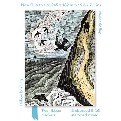 Premium Notizbuch Quartformat: Angela Harding, Der Salzpfad, Nonbook von Flame Tree Publishing, Browntrout, 978-1-80417-901-7