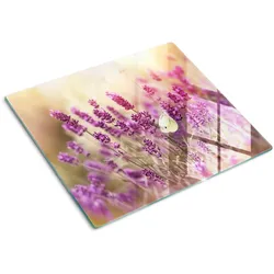 GLASPLATTE 60x52 cm Lavendel