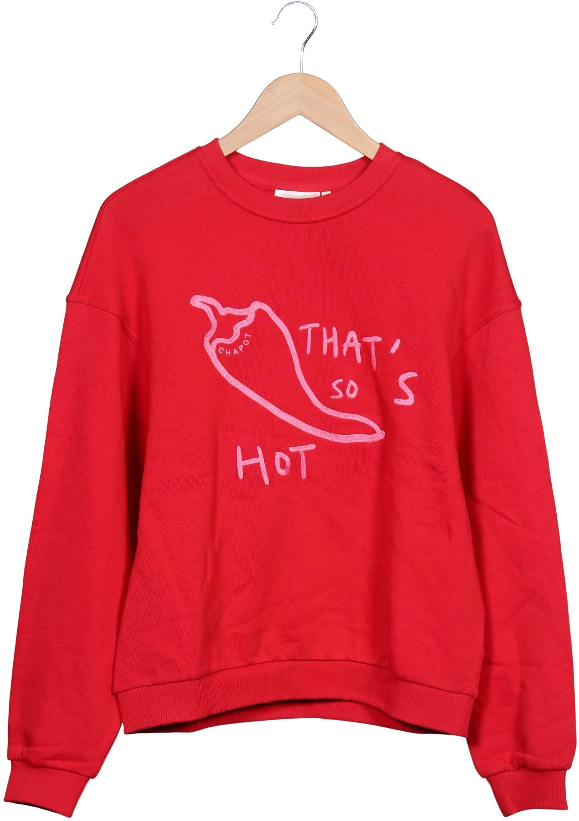 Fabienne Chapot Damen Sweater, Rot, Gr. M, Baumwolle - Second Hand