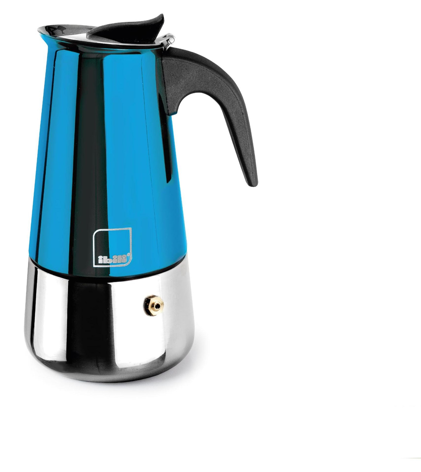 Ibili Moca espressomachine, 6 kopjes, blauw