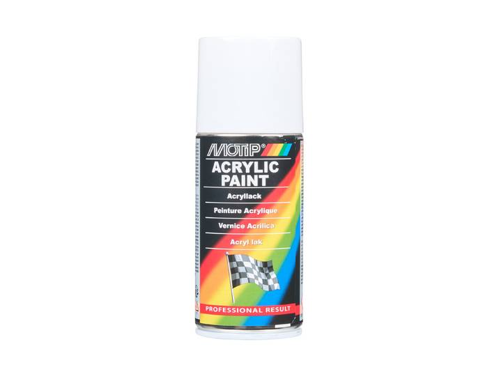 Motip Autospray Spray Weiss Glänzend 150ml