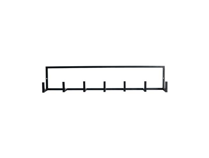 Porte-manteau 60 cm en fer noir HDRack