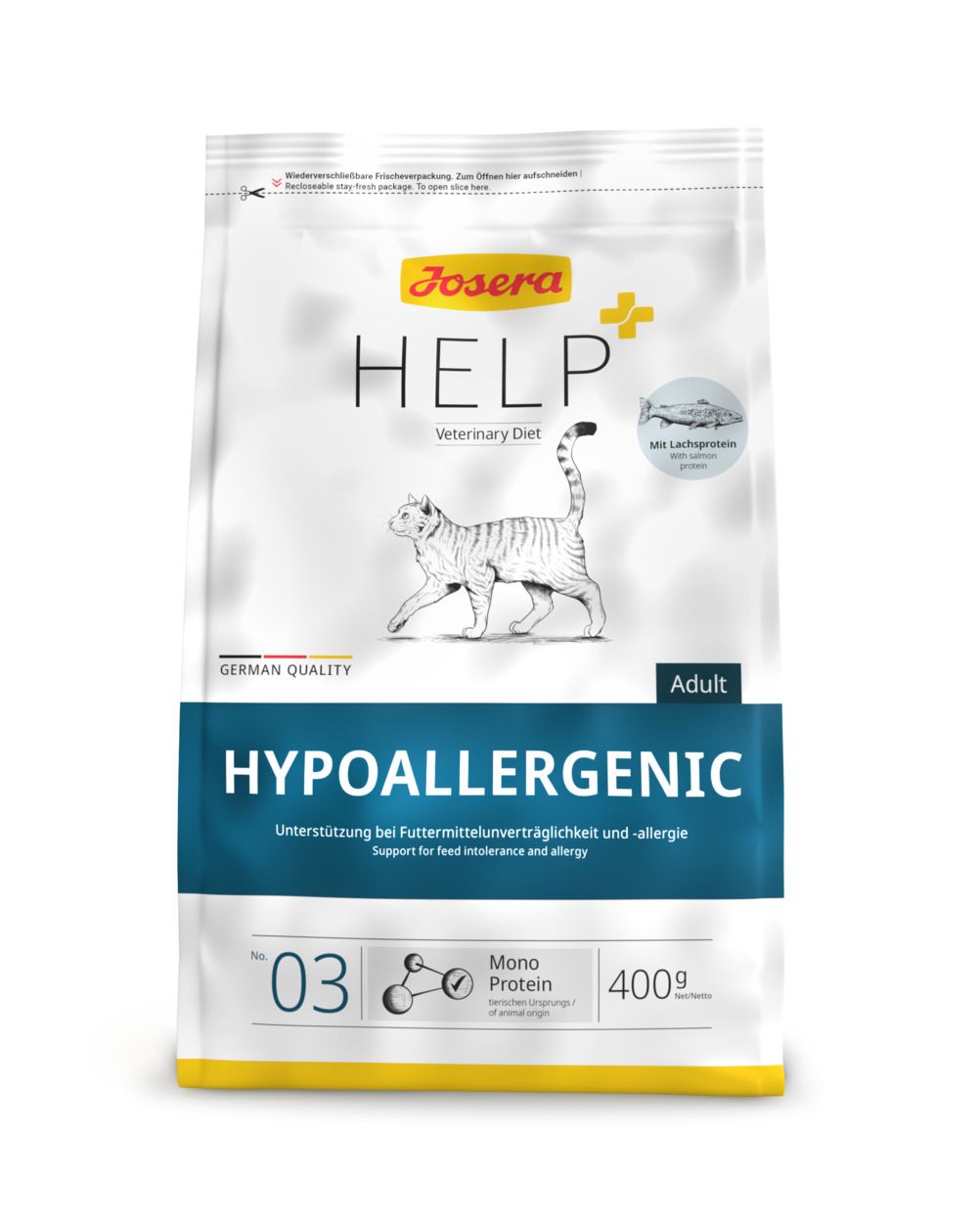 Josera Hypoallergenic Cat dry 400 g Futter