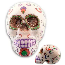 Halloween Dekoration - Totenkopf Tischdekoration