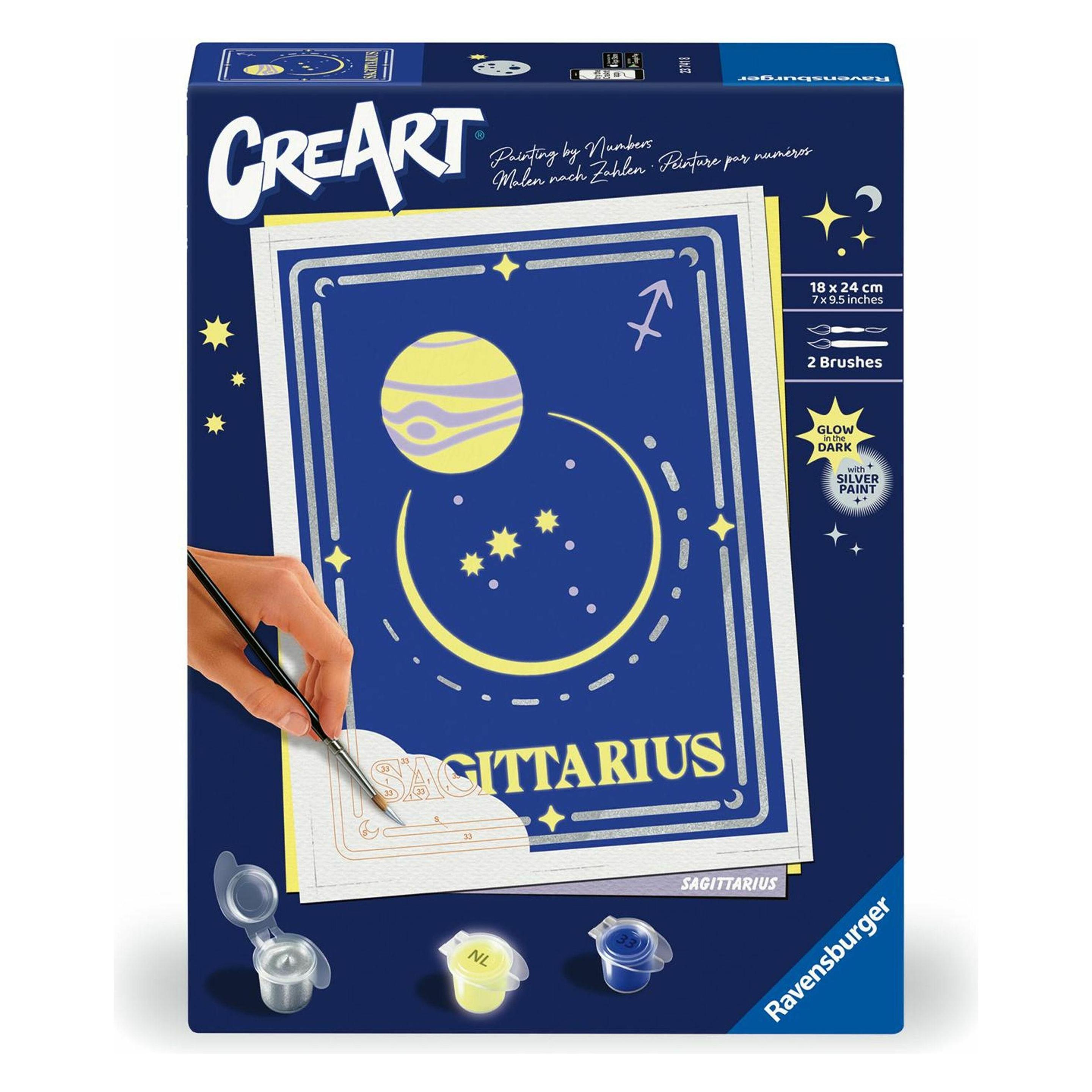 Ravensburger CreArt - Malen nach Zahlen 23741 - Sagittarius - ab 14 Jahren (23741)